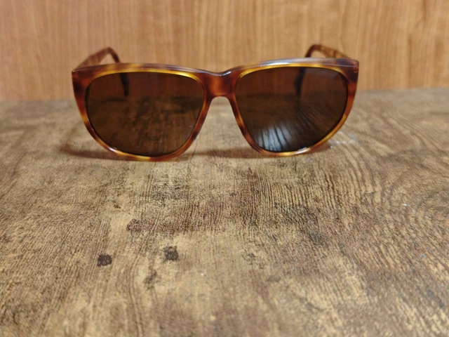 Lunettes De Soleil Vuarnet Vintage 2467 - Modèle Cat Eye Bleu, Verres PX2000 Marron