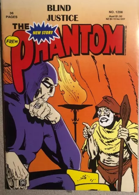 THE PHANTOM #1206 (1998) Australian Comic Book Frew Publications VG+/FINE-