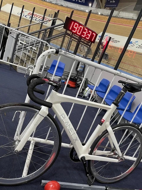 Planet x pro on sale carbon track frameset