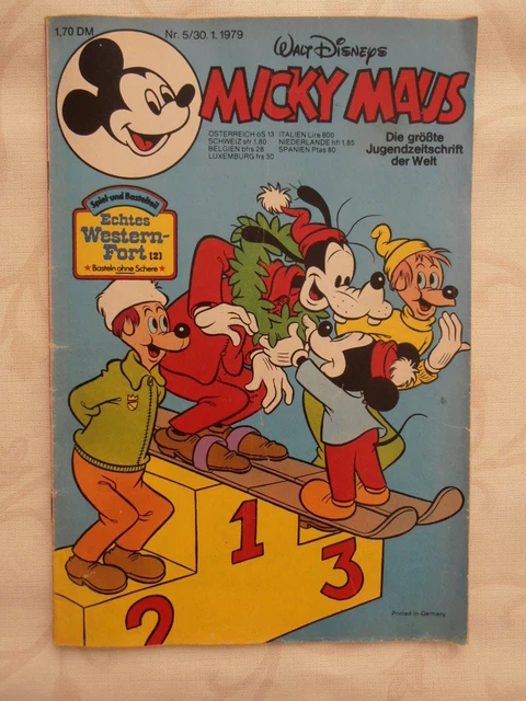 Micky Maus 5 / 1979  Z1-2 oS