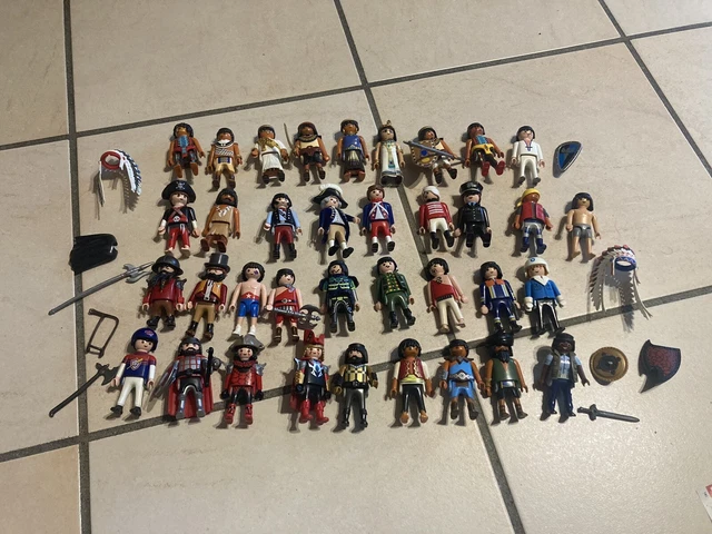 Lot De 12 Personnages Playmobil Pirates - Occasion Bon état