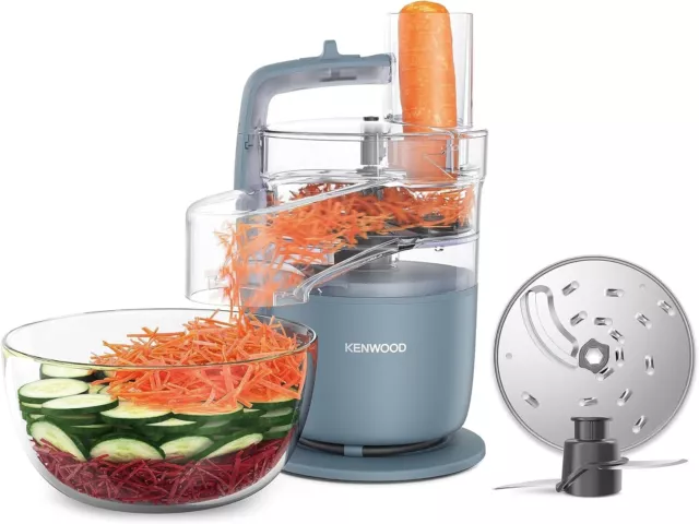 Kenwood FDP22.130GY Food Processor Multipro Go Super Compact 1.3L 650w Grey