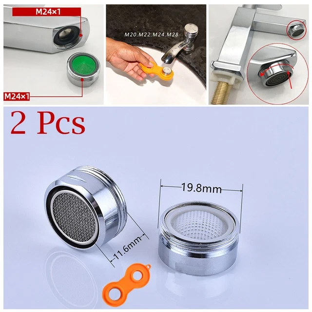 Maille Bac Aérateur Robinet Cuisine Accessoire Pièce Save Eau Outil Clé