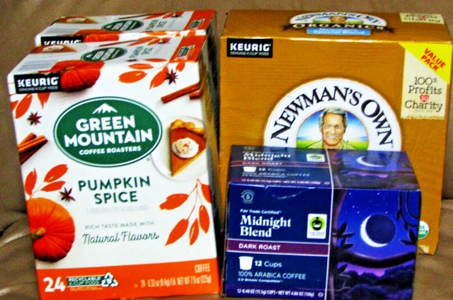 Variety Lot of 4 keurig Special Blend, Pumpkin Spice & Dark Roast K-Cups Variety Lot of 4 keurig Special Blend, Pumpkin Spice & Dark Roast K-Cups