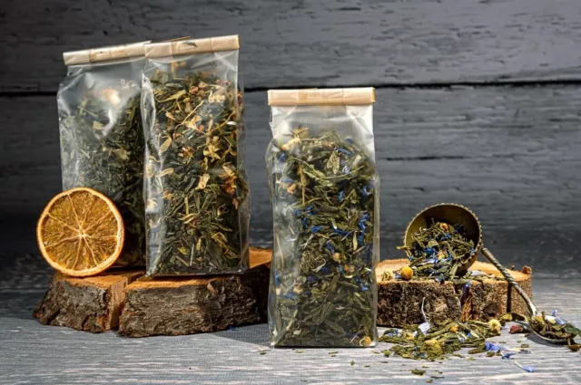 Premium Loose Leaf Tea 41+ Blends, Green Tea, Oolong, Pu Erh, Black Tea, Fruit