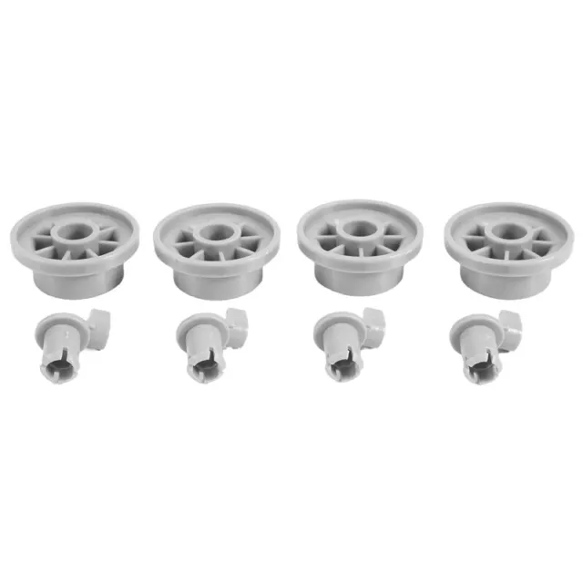 4Pack 165314 Dishwasher Lower Rack Wheel Replacement Part Fit for  & 7464