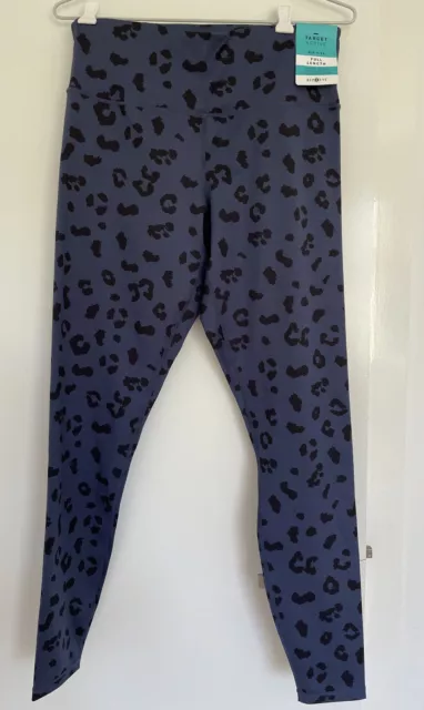 RUNNING BARE SIZE 12 Animal Print Full Length Tights. Size 12