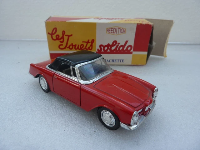 Voiture Miniature Facel Vega Facellia 1962 - Solido 1:43 Rouge - Occasion