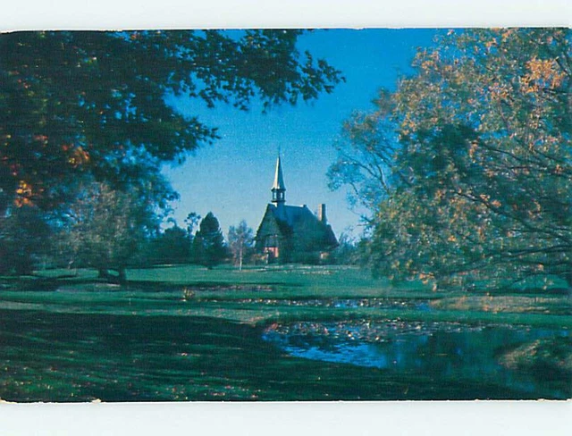 Pre-1980 CHURCH SCENE Grand Pre - Near Wolfville NOVA SCOTIA hs7682