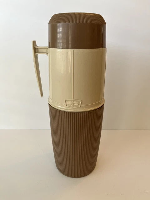 Flacon Alimentaire Thermos Vintage - Modèle 711 - 0,85L - Marron - Rétro
