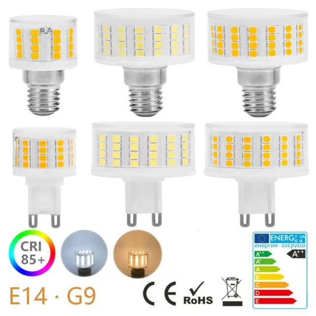 E14 G9 LED 10W 15W Keramik Mais Glühbirnen 2835 SMD Energiesparende Lampe 220V