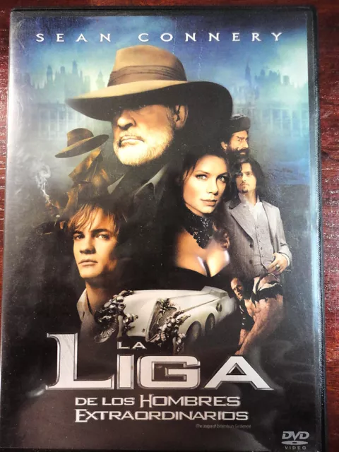 DVD La Liga de los Hombres Extraordinarios,Sean Connery