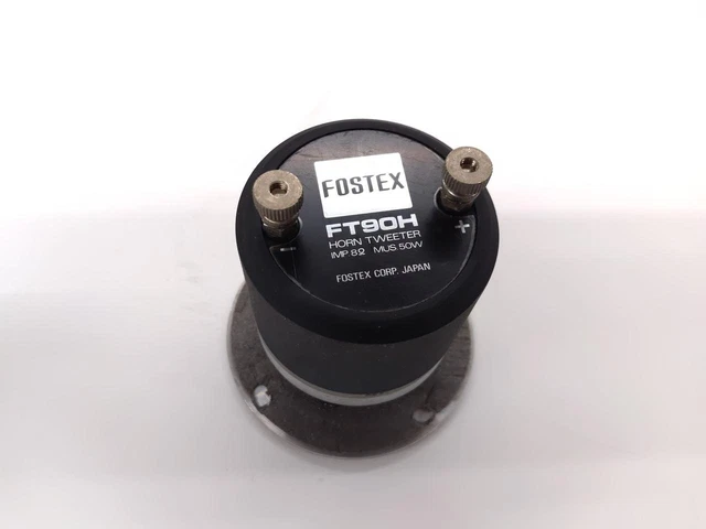 FOSTEX FT90H HORN Super Tweeter Pair 50W 8Ω Japan $400.27