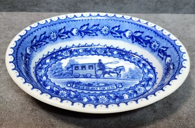 B&O Baltimore & Ohio Railroad Scammells Lamberton Small Oval Bowl