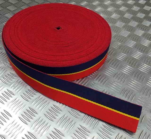 GENUINE BRITISH ARMY Cadet Force Issue ACF Stable Belt Material 3 Colour 64mm £7.19 PicClick UK