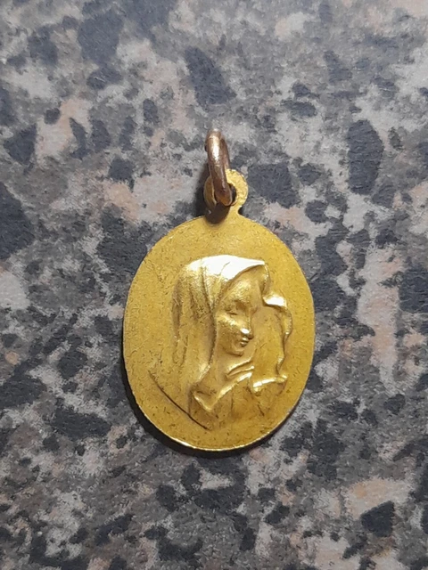 VINTAGE BLESSED VIRGIN Mary Sacred Heart of Jesus Have Mercy on Us ...