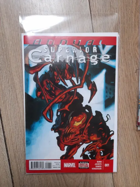 Marvel Comics Superior Carnage Annual #1 -- 1St Appearance Of Carla