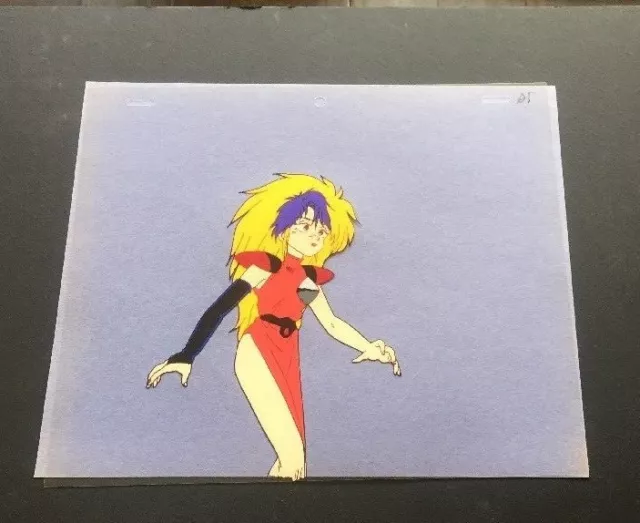 Densetsu No Yuusha Da Garn anime cel A1 w/ Genga ~ Ray Rohr Artifacts