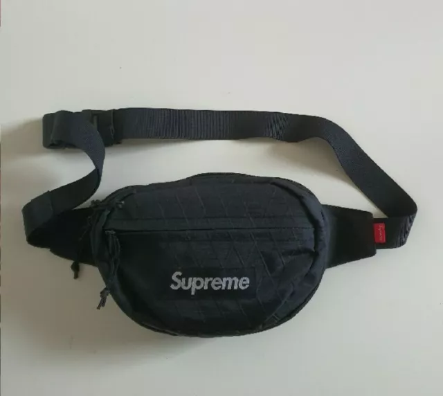 MARSUPIO UOMO SUPREME Borsa Tracolla Borsello Monospalla Blu Rosso Nero Sport EUR 29 49 PicClick IT