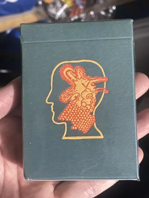 Brain Dead X Fontaine Playing Cards V1 Green Deck Fontaines (1/2500) Red Pink
