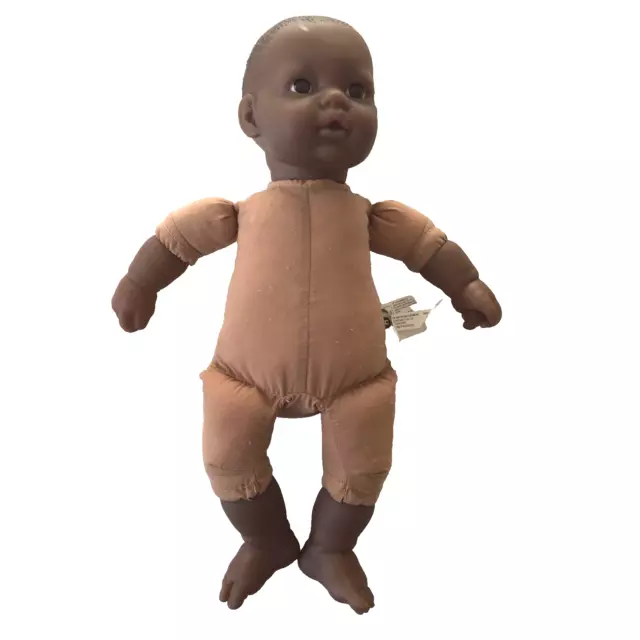 Berenguer African American Baby Doll Unisex Soft Body Vinyl Head Hands Feet