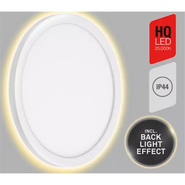 Telefunken Lampe B-Ware LED 15W D'Extérieur Applique Murale Back Lumière Effet 3