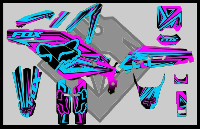 Ron Graphics SUR-RON GRAPHICS KIT for Sur-Ron Light Bee X Surron Wrap Sticker ...