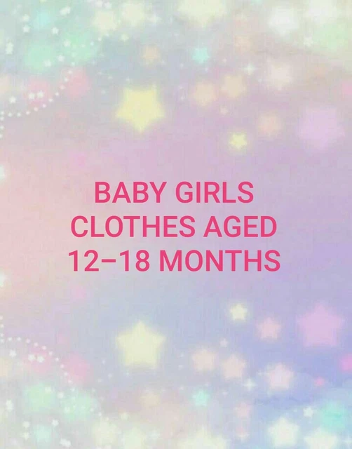 Baby Girls Clothes 12-18 Months Make Your Own Bundle Tops Jeans Dresses Leggings