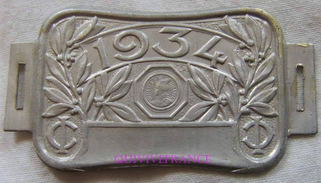 SG 1941 - VELONUMME -FAHRRADSCHILD -PLAQUE DE VELO - SG 1941 | Kaufen