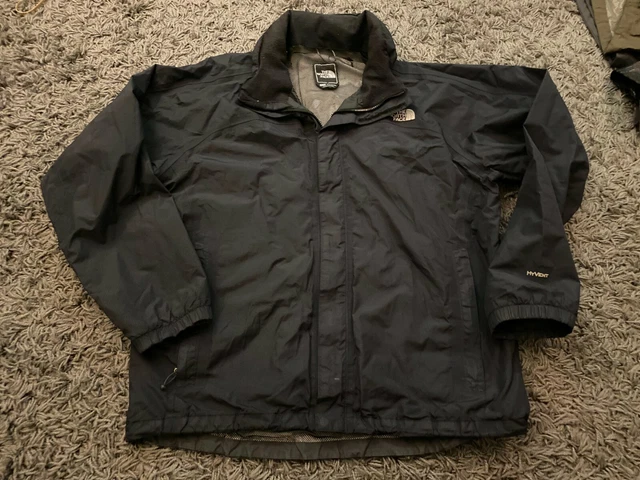 The North Face Black Hyvent Jacket (Mens) (XL)