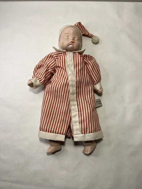 Petite Poupée Miniature Ancienne Porcelaine/biscuit - 17 Cm - Années 30