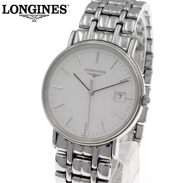 Longines Grand Classic L4.720.4 Qz Quartz Men'S Watch Silver A02409