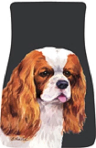 Cavalier King Charles Spaniel Car Floor Mats Pair (BVV) 21055