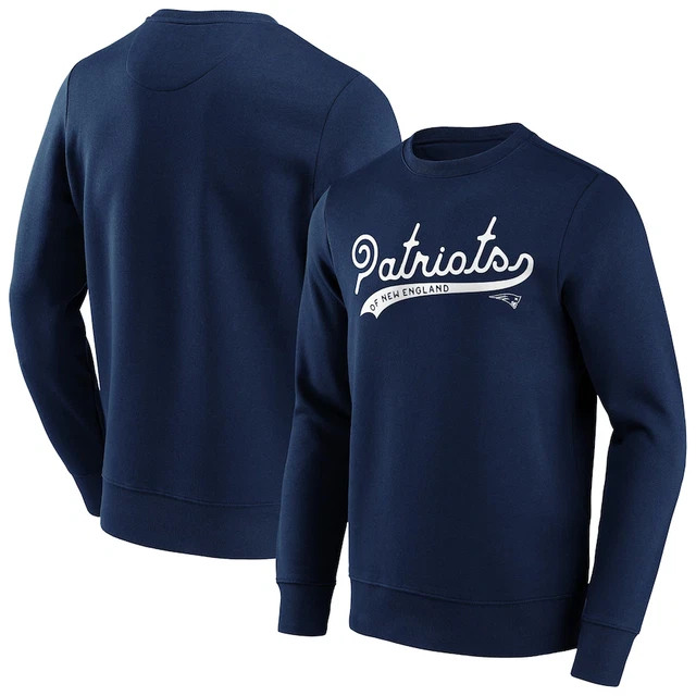 Felpa New England Patriots (taglia 2XL) uomo stampa retrò NFL - Nuova