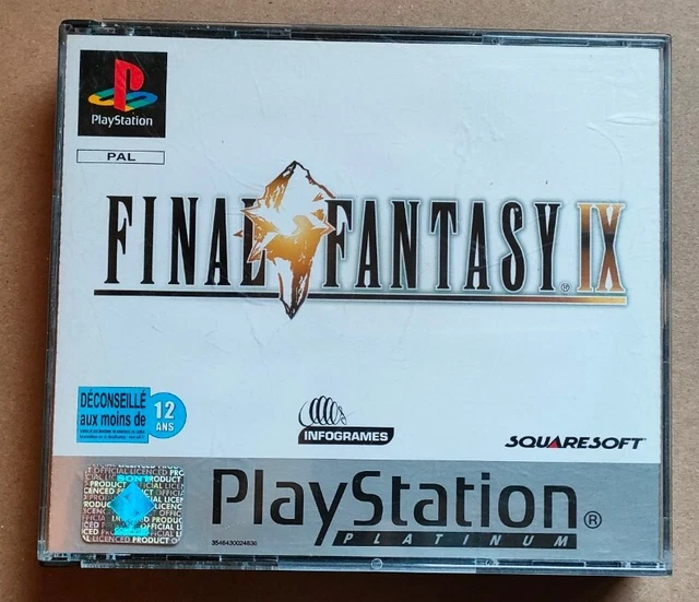 JEU SONY PLAYSTATION PS1 Final Fantasy IX EUR 1,00 - FR