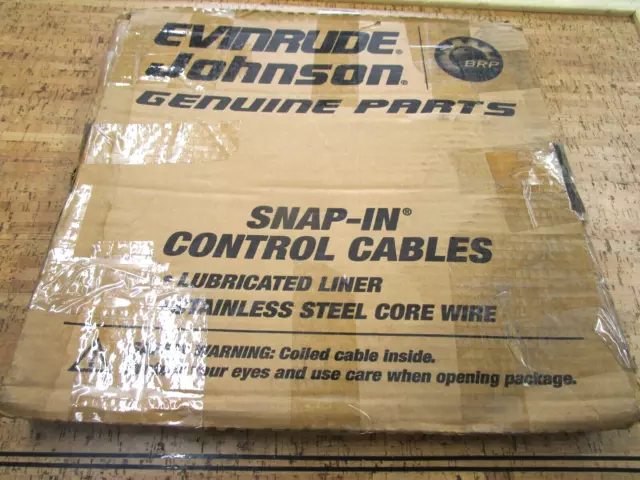 *NEW OEM* 0810 OMC Johnson Evinrude 16' Control Cable 173116 0173116