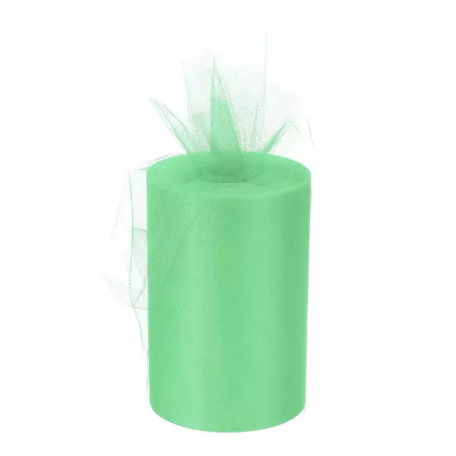 Tulle Rotoli Tessuto Rocchetti 6" 100 Iarde Menta Verde per Decorazione