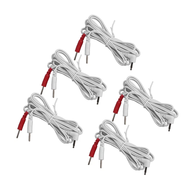 Câble De Fils De Plomb 'électrode Fil 'électrode Blanc Pour Machine De 10