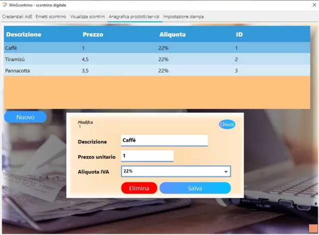 Registratore di cassa telematico con lotteria degli scontrini (FISCALE) 3