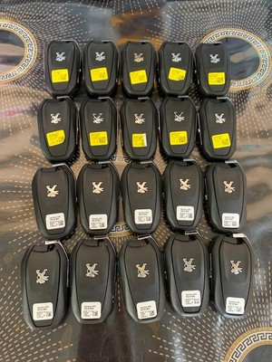 Logo Clé Vierge ID46 pile Peugeot 208 308 3008 2008 5008 Boutons Phares Logo 