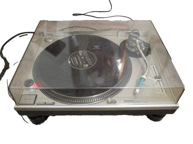Technics SL-1200 MK2 Silver Direct Drive DJ Turntable  System Tested