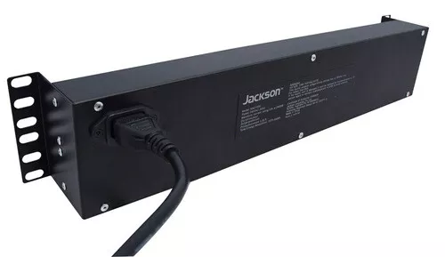 Jackson 2U 12 Outlet 19" Rack Mounted Powerboard with Surge Protection 3