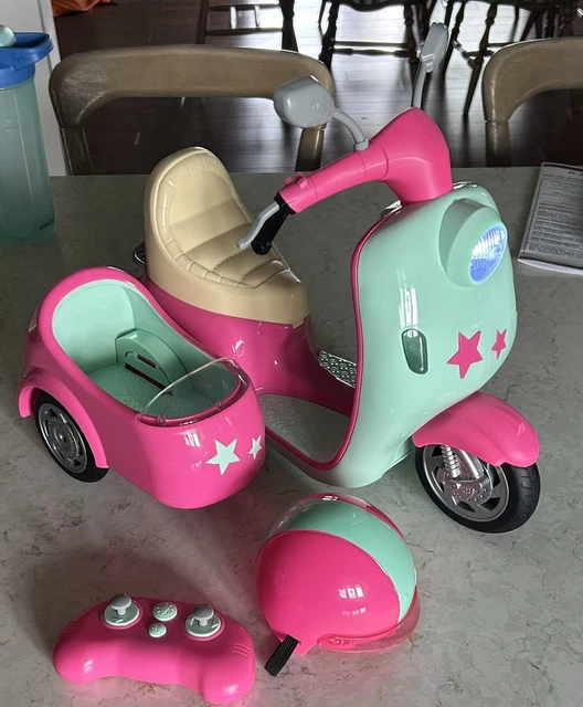 MY LIFE AS RC Scooter with Detachable Sidecar for Riding Buddy for 18