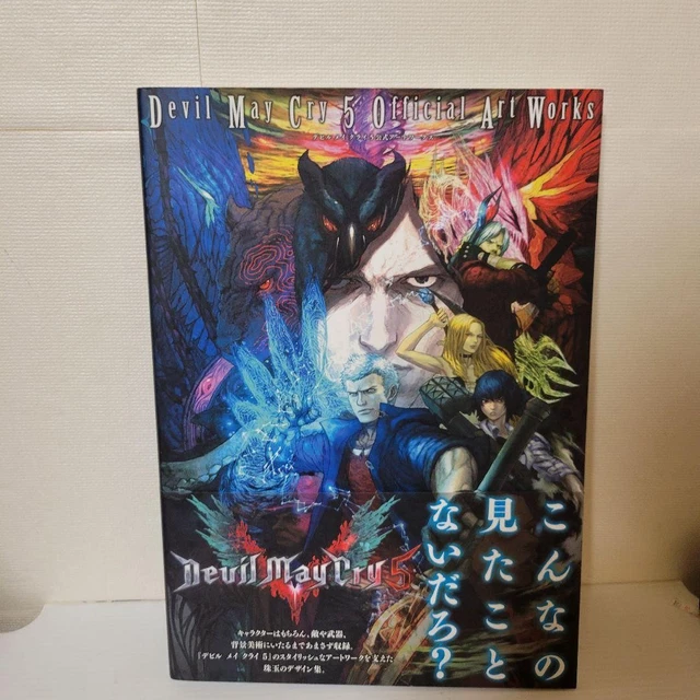 DEVIL MAY CRY 5 Official Art Works Artbook Limited Edition