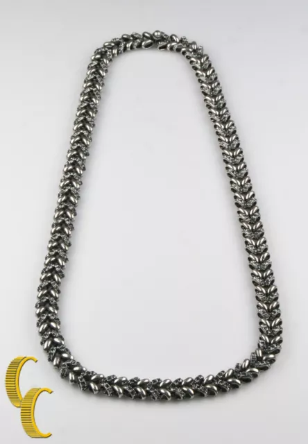 Giles & Brother 30" Long Crystal Encrusted Necklace MSRP $450 2