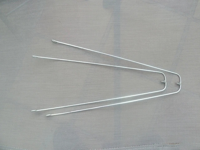 Pont pontet tringle support garde boue avant V3 pour mobylette
