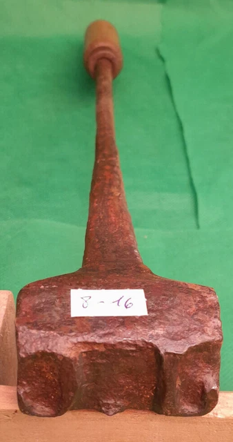 OUTIL ANCIEN - FER A MARQUEUR MARQUAGE A CHAUD VIGNERON TONNELIER