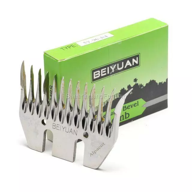 BEIYUAN Alpaca Combs Box of 5 Blades Fit Heiniger Sunbeam GST Clipper Handpiece