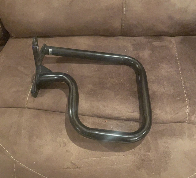 REAR CRASH BARS HEED BMW K 1600 GT/GTL (2011 2016) black LEFT SIDE