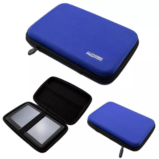 caseroxx GPS-Case per SNOOPER S8110 Ventura Pro in azzurro fatto di plastica